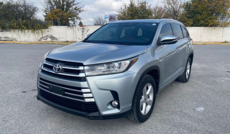 TOYOTA HIGHLANDER 2018 lleno