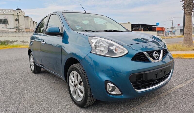 NISSAN MARCH ADVANCE 2017 lleno